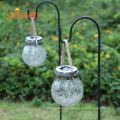 Best Solar Powered Waterproof  Mason Warm light Crack-like Glass Bottle Holiday Decorative Fairy Jar  Lights